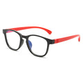 2024 New Fashionable Kids Anti-Blue Coated Computer Goggles Glasses Cartoon Kids Silicone Glasses Bulk Discount
