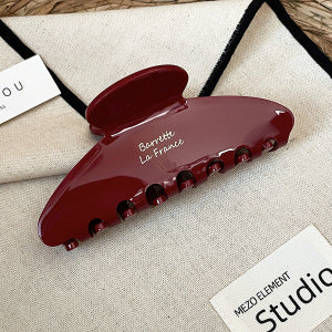 Acrylic Letter Hair Claw Clip - view 7