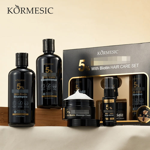 跨境外贸KORMESIC洗护套装Hair care kit深层洁净护理厂家批发
