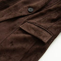 Women's Lapel Collar Waist-Tie Jacket 2026 | Trendy Jacket - Coffee