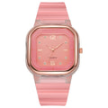 Fashionable Watch Unisex Couples Student Light Luxury Elegant Niche Design Preppy Forest Style Young Simple Watch