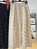 Summer Korean K-Pop Polka Dot Loose Pants