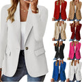 Women's Fall Long Sleeve Blazer + Cardigan 2026 | Layered Cardigan