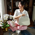 日系化妆箱伴手礼便携迷你14寸手提箱女可挂行李箱