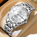 Swiss Brand New Mens Watch Luxury Waterproof Glow Quartz Watch Live Export Bestseller Drop Ship