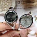 2024 New Cross-Border New Hot Sale Women Bangle Quartz Watch Rose Gold Simple Fashionable Watch