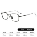 Beesfen 8g Gold Silk Pure Titanium Glasses Frame chordf Formal Simple Frame Si Pattern Retro Full-Frame Wholesale