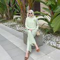 3D Floral Two-Piece Set - Loose Top plus Wide Leg Pants Southeast Asia Style