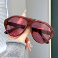 Frog Toad Shape Oversized UV-Proof Western Trendy New Import Fashionable Versatile Personality Premium Sunglasses
