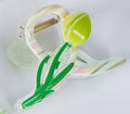 The most popular summer grabber clip 2026 new shark clip multi-color electroplated gold edge fashion simple high-end streamer