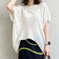 Summer Casual Fashion Short Sleeve Pleated Loose Skirt + Top 2-Piece Set