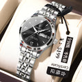 Swiss Brand Ladies Watch Factory Wholesale Overseas Pair Date Quartz Watch Live Export Bestseller Drop Ship