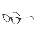 Retro Cat-Eye Plano Women Face-Slimming Bare Face Ultra-Light Glasses Fashionable Versatile With Rx Glasses Frame