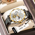 Swiss Brand Multifunction Mens Watch New Chronograph Time Student Men Watch Live Export Bestseller Drop Ship