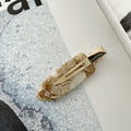 Korea Acetate Invisible Hair Clip Women Side Fringe Clip Fairy Elegant Feel Baby Hair Forehead Hair Clip Makeup Duck Bill Clip
