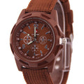 Overseas Fashionable Nylon With Men Watch Fabric Belt Military Watch Trendy Glow Hand Sports Watch Unisex Watch