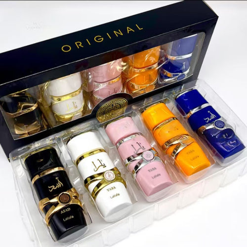 Lattafa Yara & Asad Eau de Parfum - 5 Piece Set