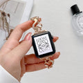Fits Apple watch Band Rhinestone Stainless Heart Apple Band