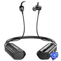 New Bluetooth headset hanging neck type Bluetooth headset waterproof battery display suitable for Android VIVO Huawei Apple