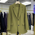 Women's Korean Casual Blazer 2026 - Green