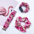 Fits apple watch 8 7 6 5 4 Influencer Dopamine Printed Style Combo Hair Tie Apple Band