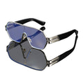 Metal Pilot Plano Glasses 2026 New Anti-Blue Trendy Fashionable Trendy Men Premium Frame Glasses