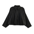 Women's Fall Casual Lapel Collar Jacket 2026 | Trendy Jacket - Olive Green