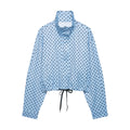 foreign trade women's clothing 2025 autumn european and american style polka dot jacket + polka dot