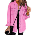 Women's Fall-Winter Hem Shirt + Jacket 2026 | Trendy Jacket - Black
