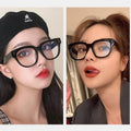 Korean Prescription Glasses Trendy Style Influencer Glasses Overseas Retro Blue-Light Lens Frame Wholesale Prescription Finish Item Prescription Sunglasses