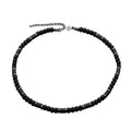 Western Bestseller Connect Head Unisex Bohemian Beaded Necklace Eye Dark Color Spliced Forest Style Trendy Fashionable Pendant