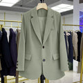 Women's Korean Casual Blazer 2026 - Green