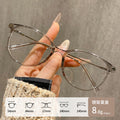 Beesfen New Korean Knit Slender Bare Face Women Frame 210712 Subtle Cat Eye Glasses Frame Cinnabar Sun Glasses Wholesale