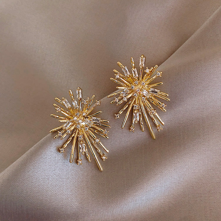 Rhinestone Butterfly Bow Tassel Earrings - view 9