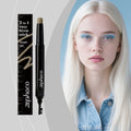 ZEPHOCO 2-in-1 Taupe Eyebrow Pencil - Natural & Precise Daily Brow Definer