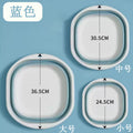foldable household washbasin, bathroom, portable dormitory laundry washbasin, multi-functional trave