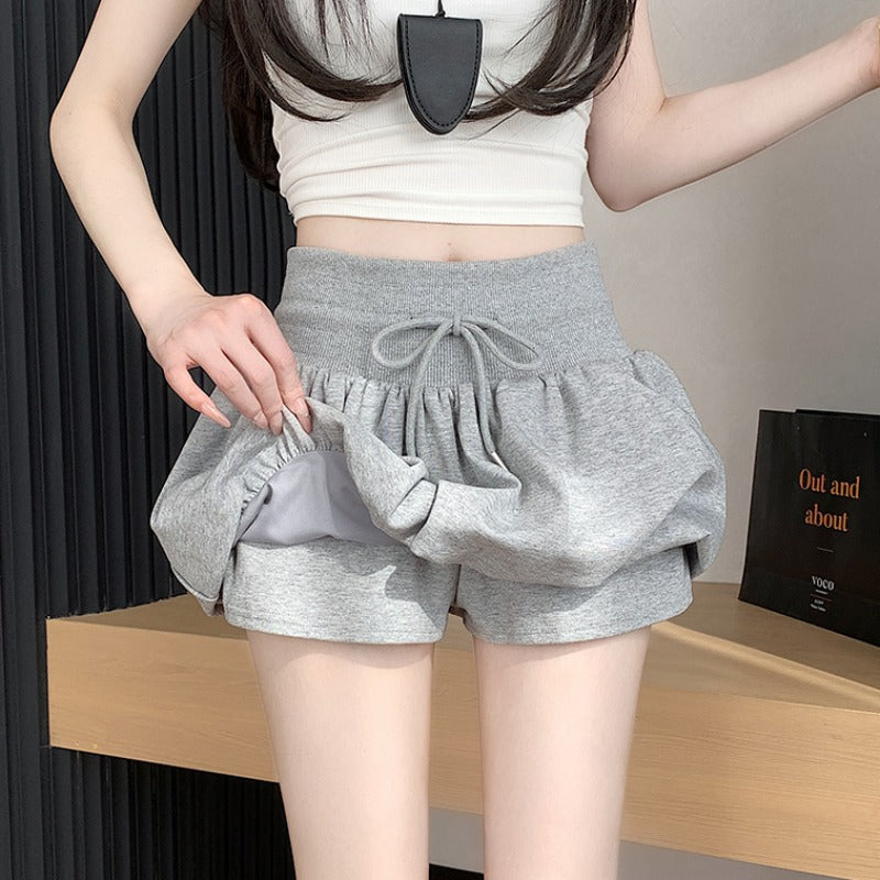 Fall Trendy Slimming High Waist Elastic Skirt