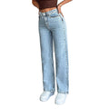 Plus Size Loose Wide Leg Straight Leg Pants
