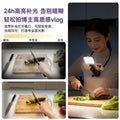 Hanging neck mobile phone holder sports camera first-person shooting equipment DJI neck fill light clip mobile phone holder