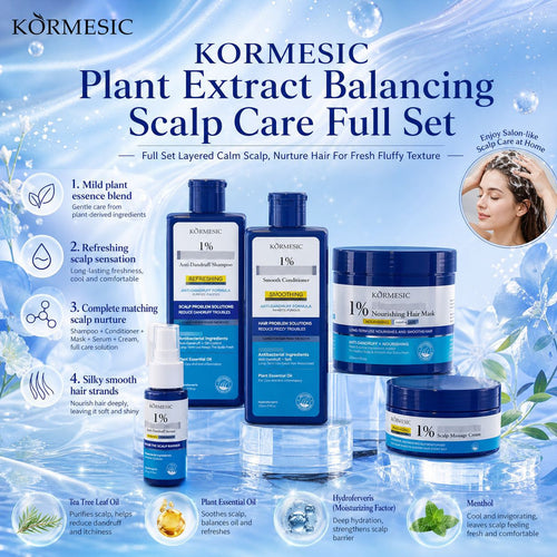 跨境KORMESIC洗发水洗护系列产品Care Series温和柔顺外贸现货