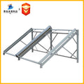 Hot-dip galvanized photovoltaic bracket photovoltaic walkway plate photovoltaic panel bracket steel beam carport column solar power generation bracket