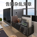 宿舍床边挂篮床头置物架免打孔大学生上下铺零食架寝室收纳篮工具