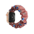 For appleiwatch Watch Band Overseas Women Polyester Fabric S8765 Third Gen Tweed Style Printed Apple Band