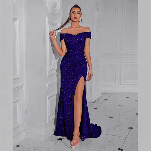 Women's Sequin Evening Gown Party