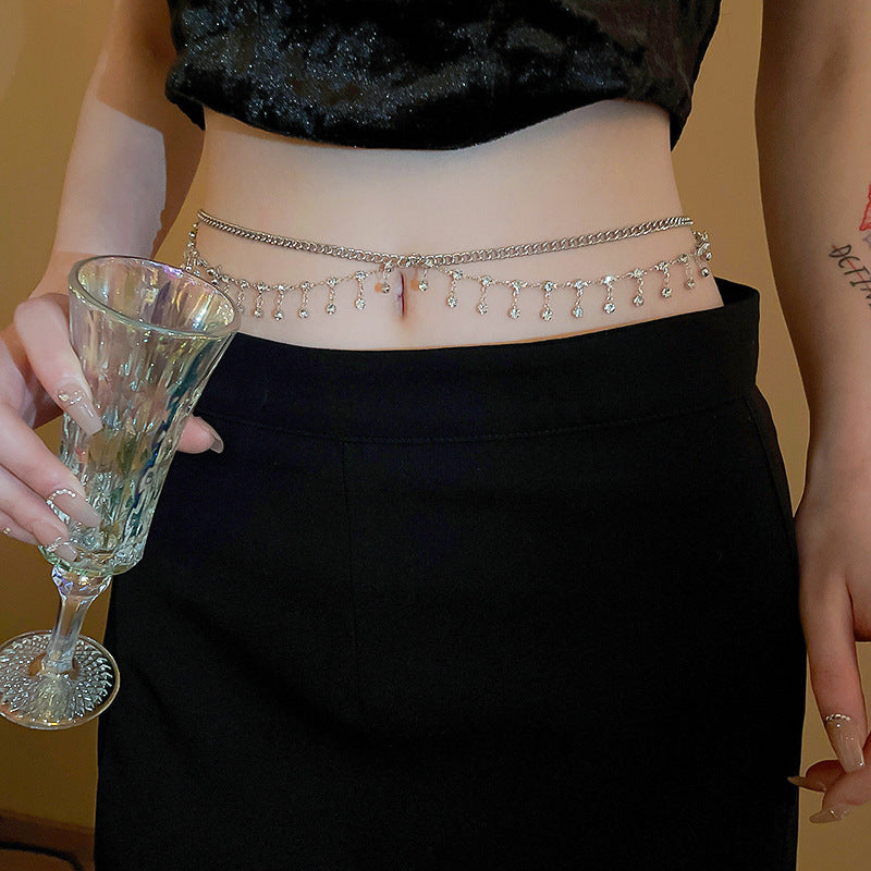 Portrait Tassel Bell Waist Chain - view 8