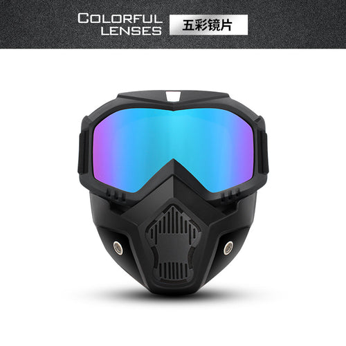 Retro Harley Motorcycle Visor - Windproof Ride