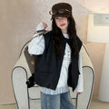 Girls' Moto Leather Vest - Outer Layering