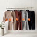 Fall Casual Elegant Wide Leg Pants + Cardigan + Top 2-Piece Set