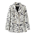 Women's Fall Elegant Slimming Blazer + Top 2026 | Casual Blouse - Orange Red