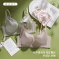 舒适柔软缎面无痕蕾丝聚拢立体杯收副乳内衣女无钢圈调整型文胸罩